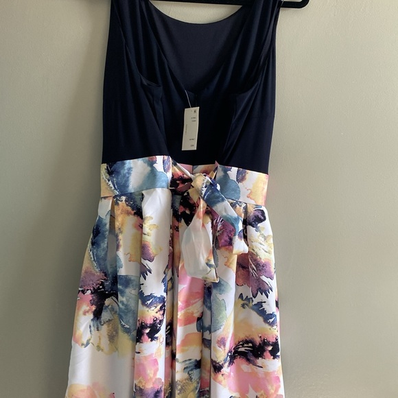 🆕 Dressbarn High Low Sleeveless Dress, Size 22w - Picture 4 of 6